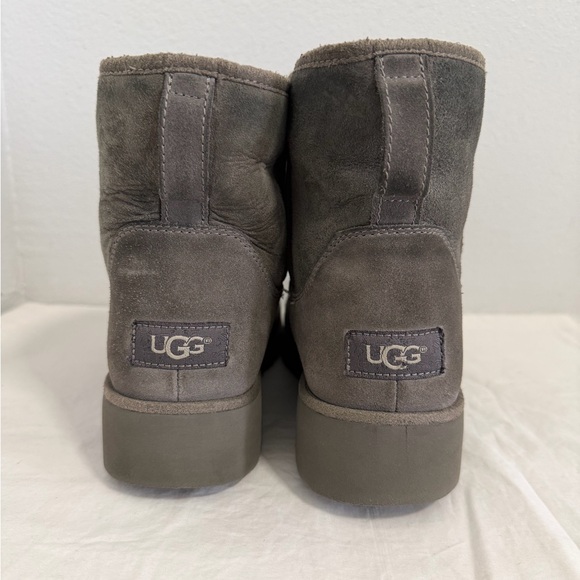 Ugg Kristin short wedge short boots gray size 9 - Picture 7 of 11